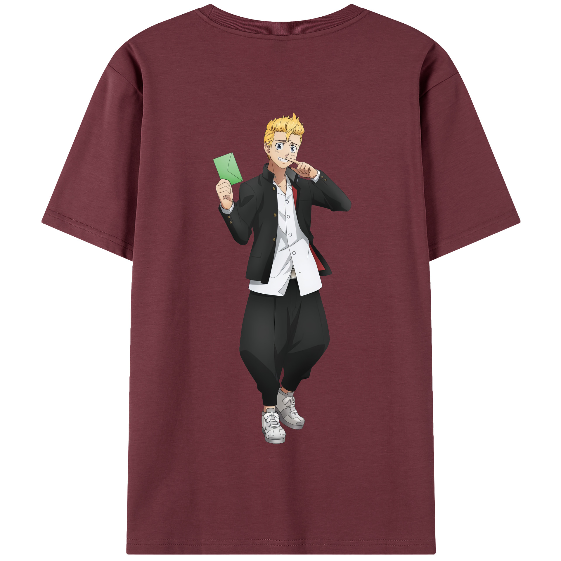（画像用） 東京リベンジャーズ Tokyo Revengers 綿100％半袖Tシャツ（背面プリント）